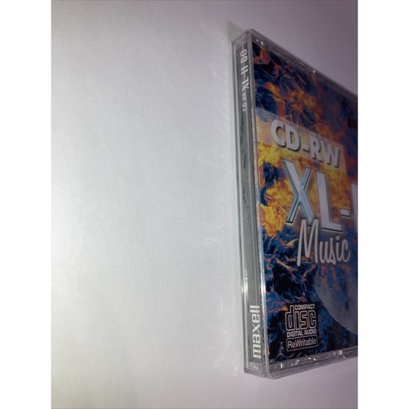 Maxell CD-RW 80 XL-II BRANDED DIGITAL Audio Music Rewritable 80Min IN Jewel Case - Picture 5 of 12